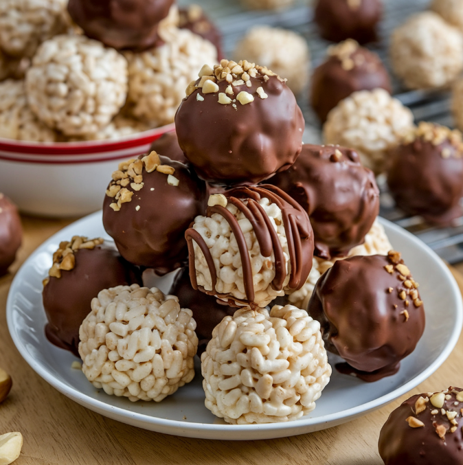 Chocolate Rice Krispie Balls A Sweet and Crunchy Treat for Any Occasion