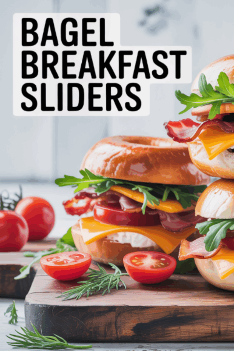Bagel Breakfast Sliders