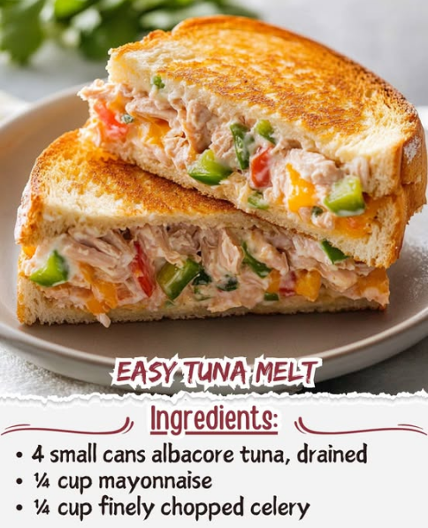 Easy Tuna Melt Recipe: A Quick and Delicious Meal