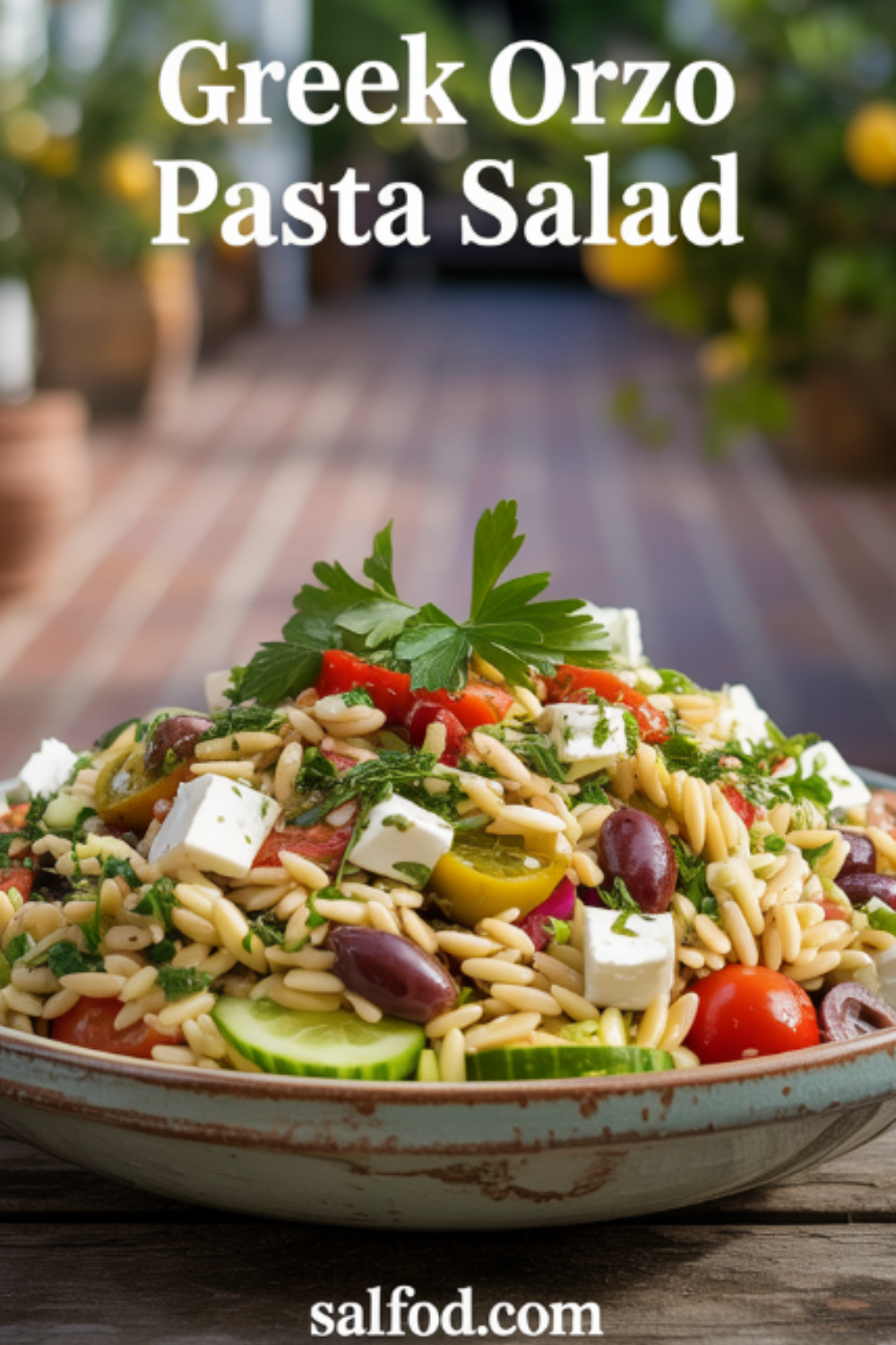Greek Orzo Pasta Salad A Delicious and Nutritious Dish