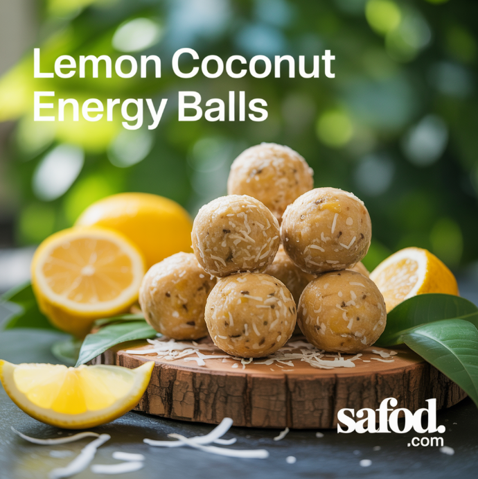 Lemon Coconut Energy Balls