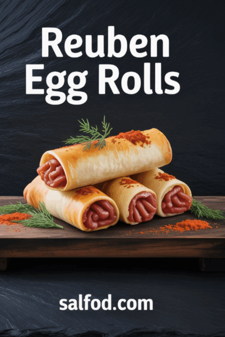 Reuben Egg Rolls A Delicious Twist on a Classic Favorite