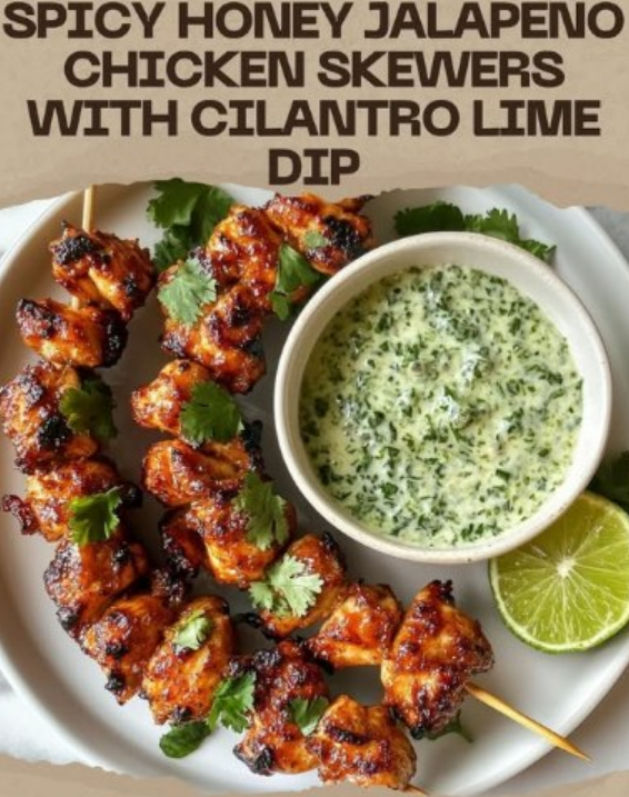 Spicy Honey Jalapeño Chicken Skewers: A Flavor Explosion