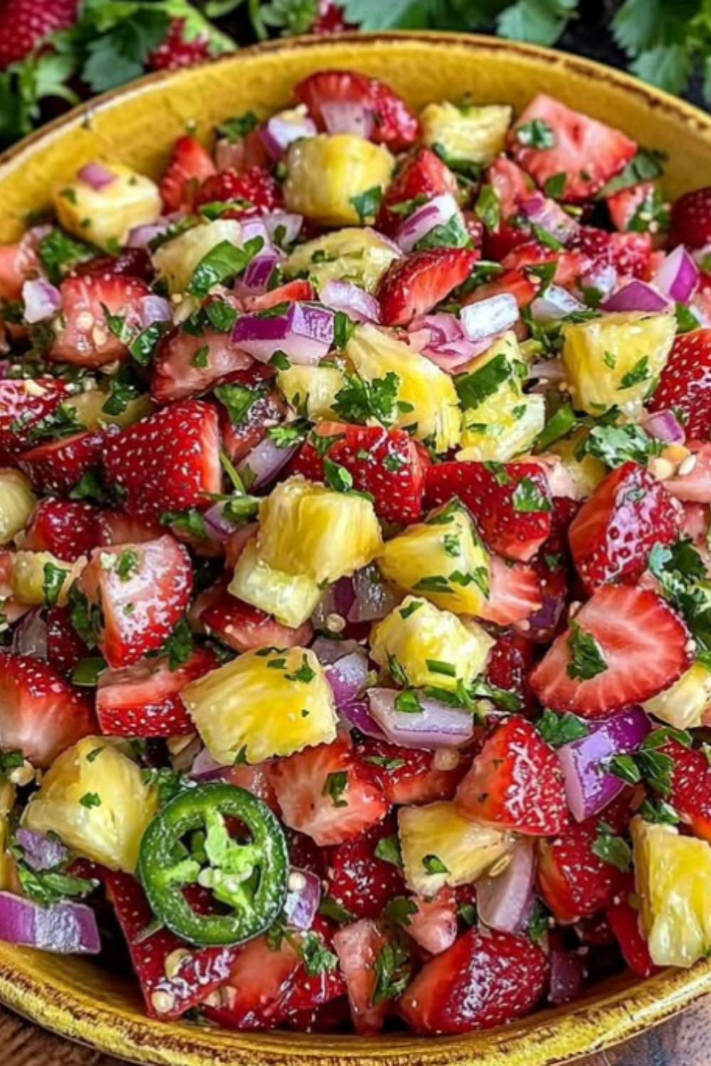 Strawberry Pineapple Salsa