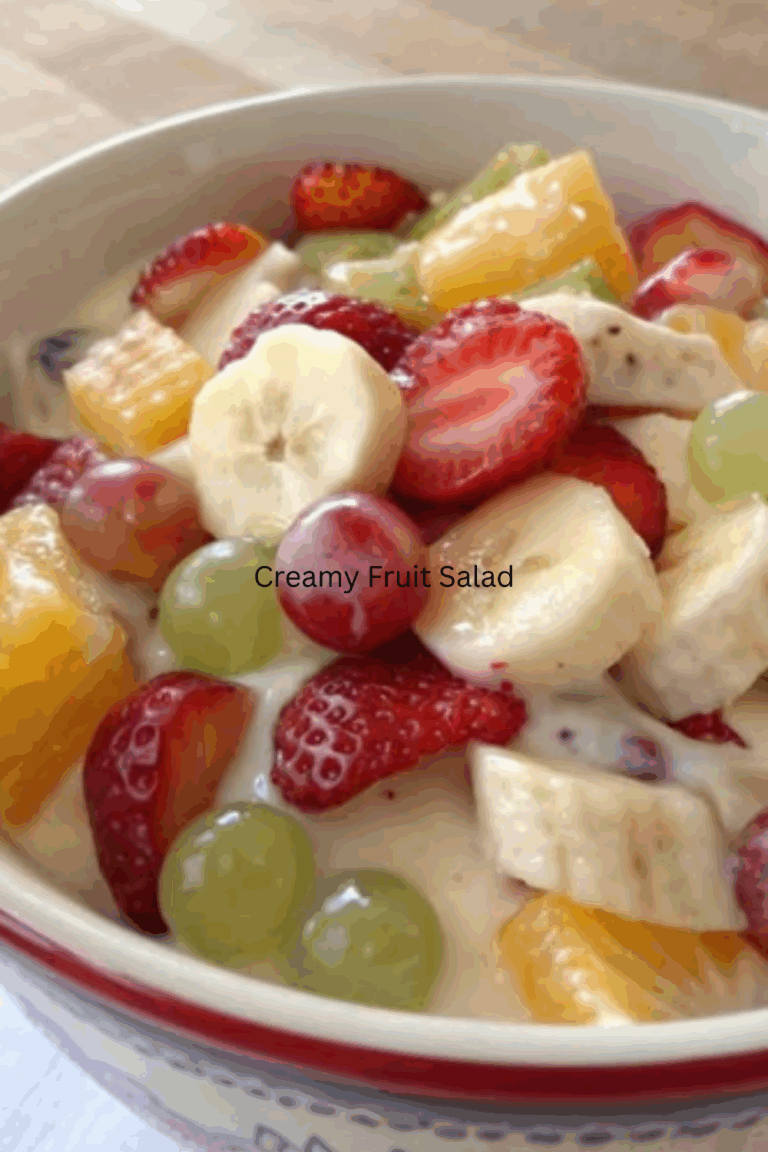 Creamy Fruit Salad: A Delightful and Refreshing Treat
