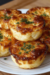 Cheesy Mashed Potato Puffs