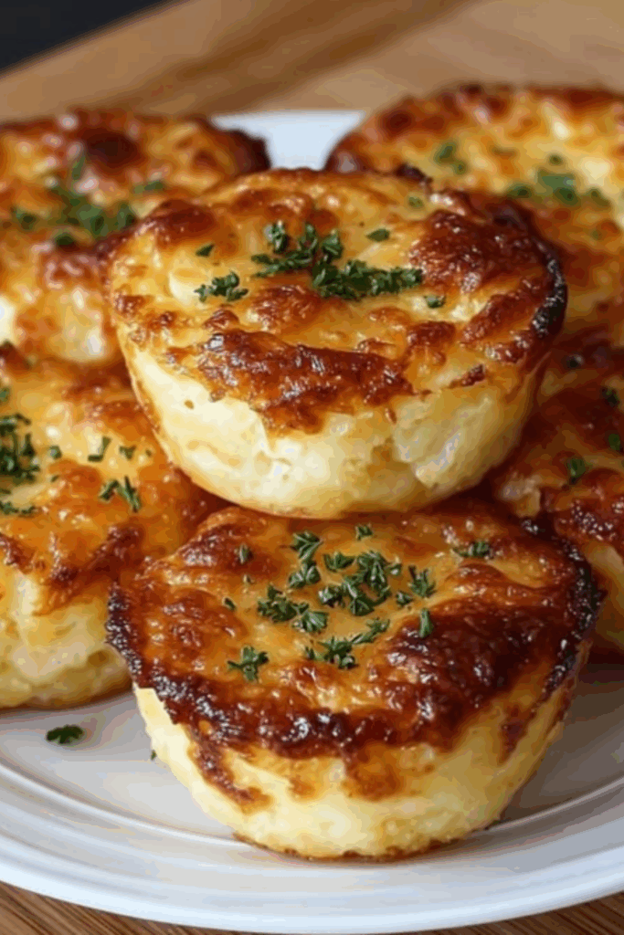 Cheesy Mashed Potato Puffs