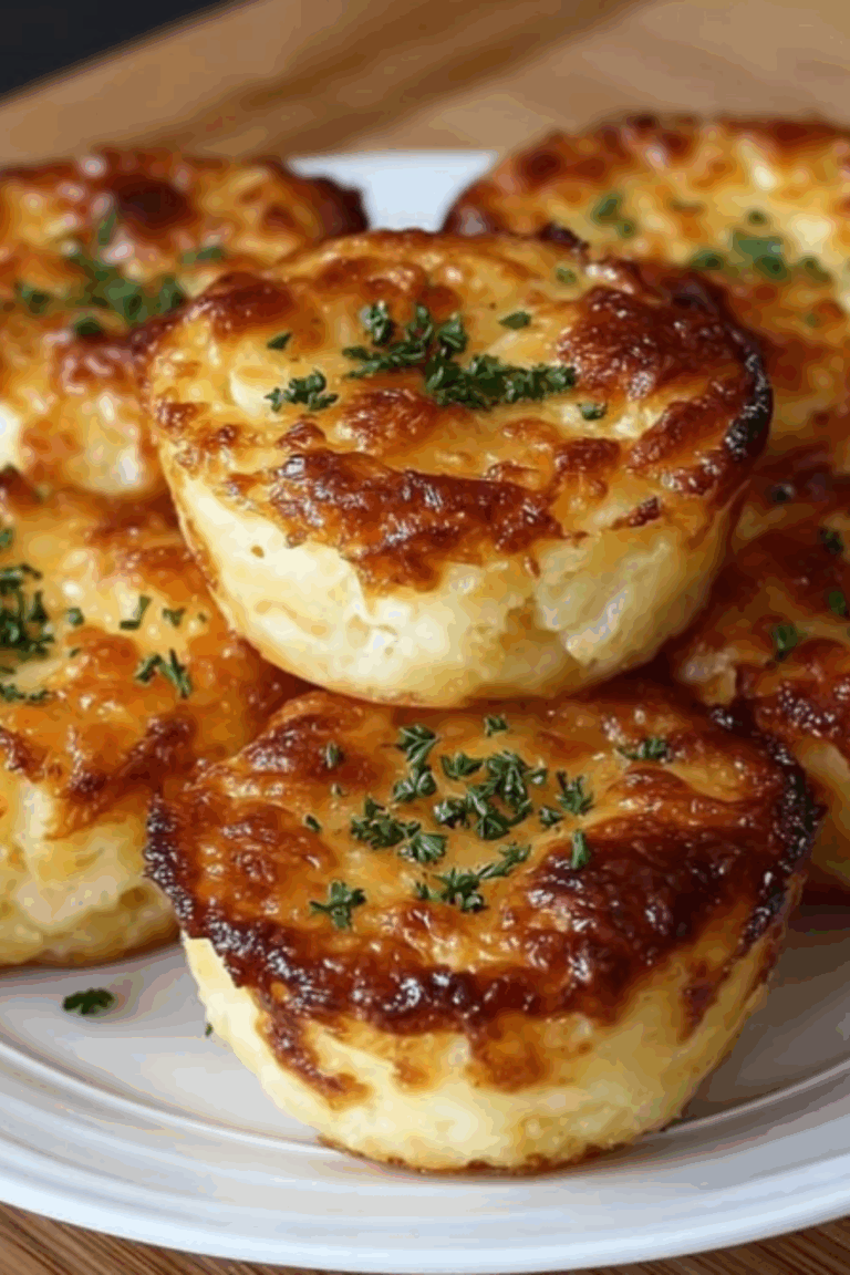 Cheesy Mashed Potato Puffs