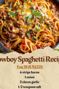 Cowboy Spaghetti Recipe