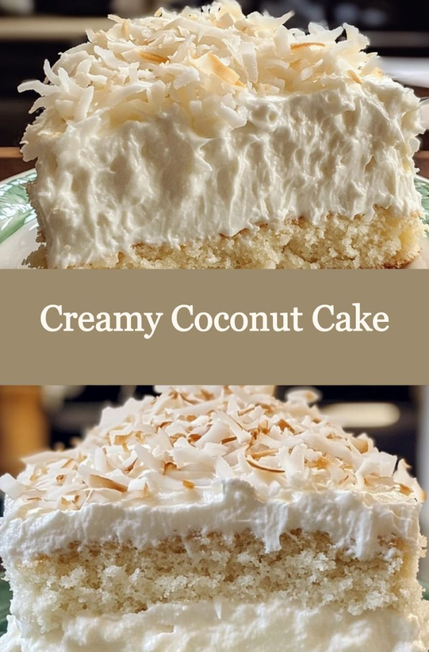 Creamy Coconut Dream Cake