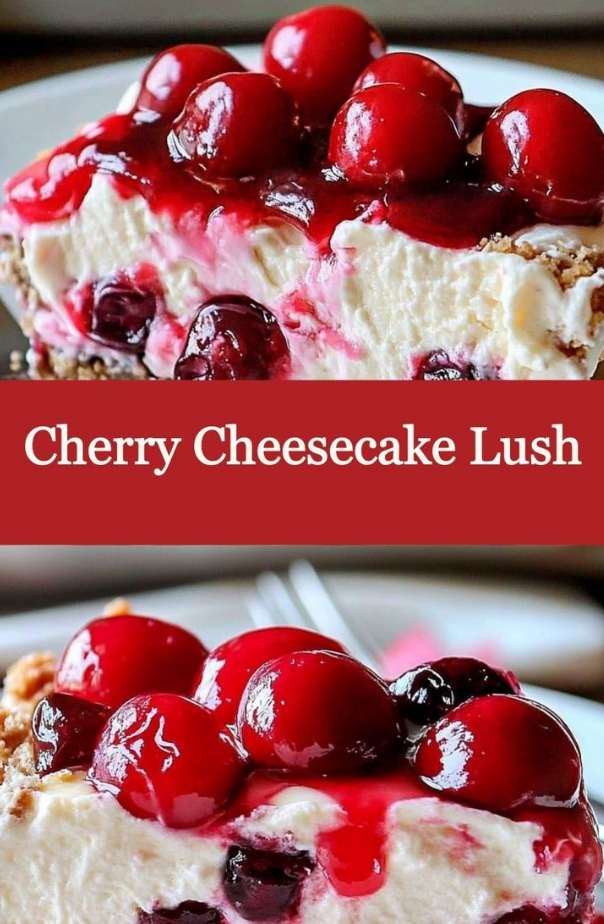 Decadent Cherry Cheesecake Lush