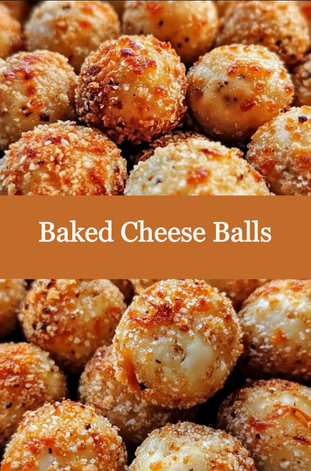 Golden Baked Cheese Balls The Perfect Snack for Any Occasion