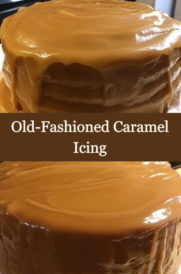 Old Fashioned Caramel Icing