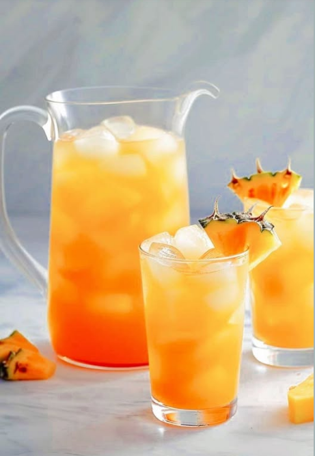 Refreshing Summer Pineapple Lemonade Punch