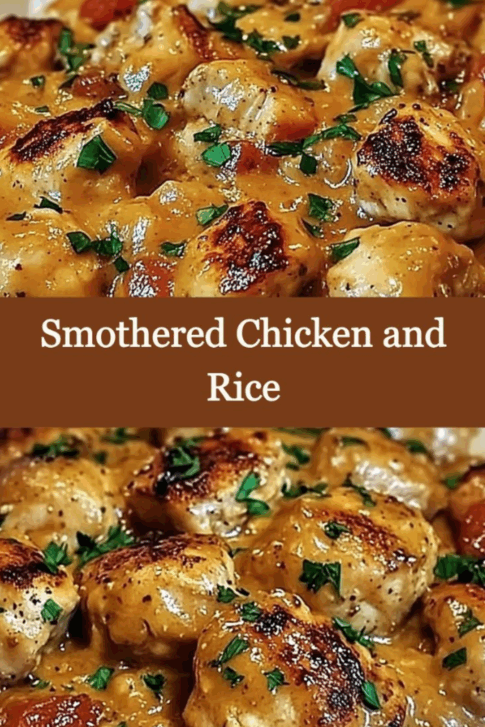 Smothered Chicken & Rice
