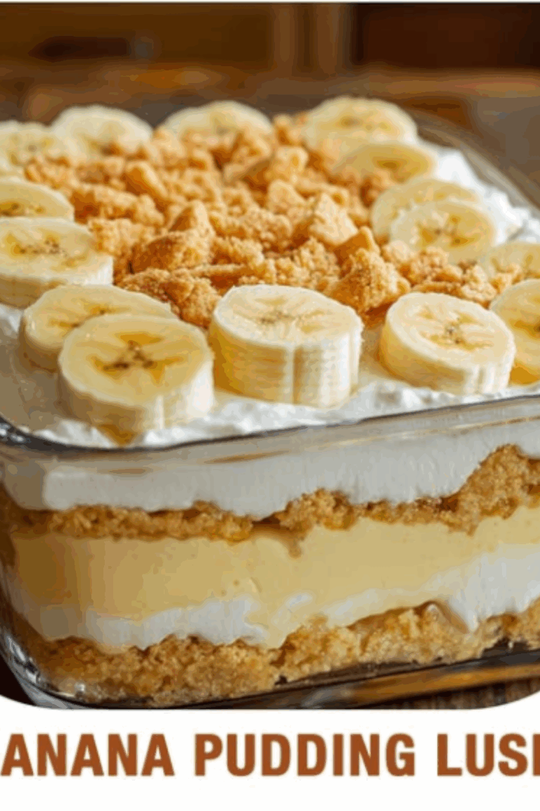 The Delightful Layers of Banana Pudding Lush