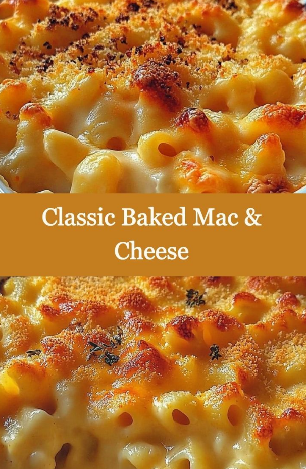The Ultimate Classic Baked Mac & Cheese Recipe