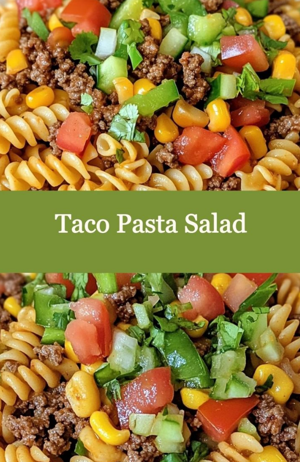 Zesty Taco Pasta Salad