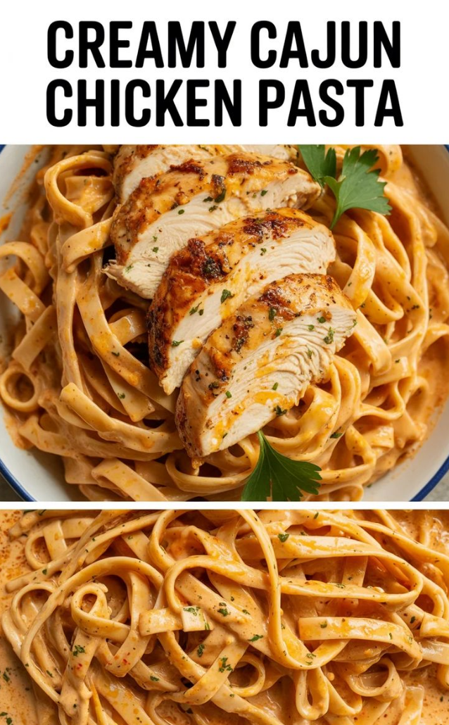 Bold, Spicy & Creamy Cajun Chicken Pasta