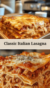 Classic Italian Lasagna