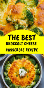 Creamy Broccoli Cheese Casserole!
