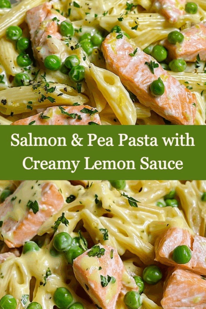 Creamy Salmon & Pea Pasta