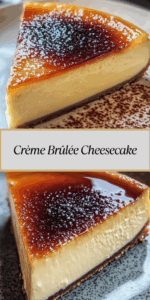 Crème Brûlée Cheesecake