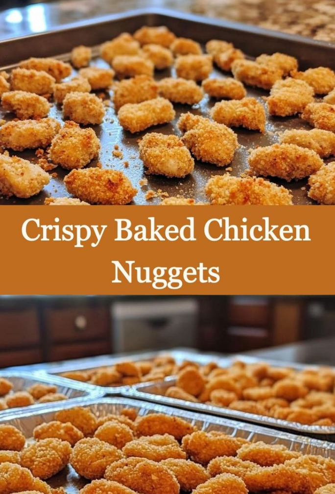 Crispy Baked Chicken Nuggets