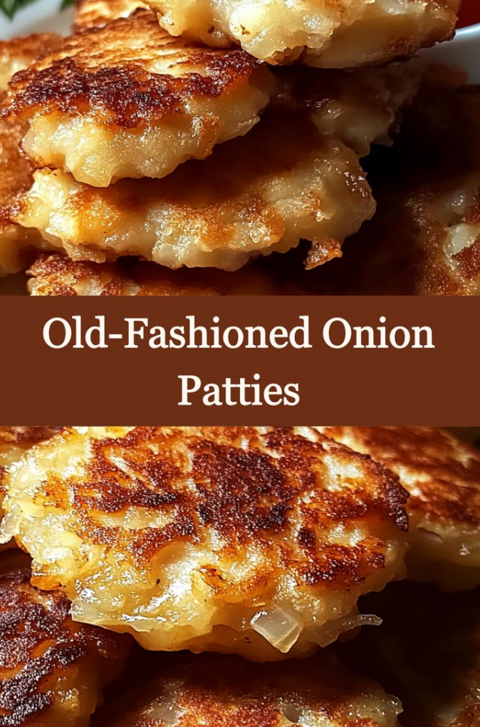 Crispy Old-Fashioned Onion Patties