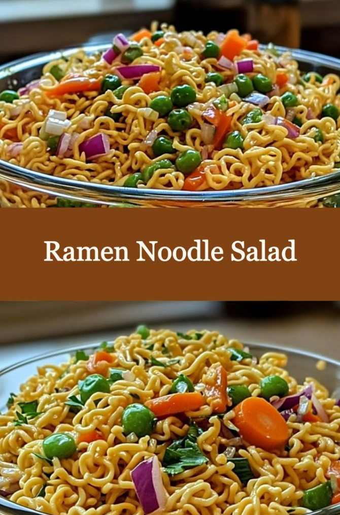 Crunchy Ramen Noodle Salad