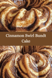 Delightful Cinnamon Swirl Bundt Cake