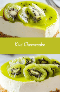 Delightful Kiwi Cheesecake