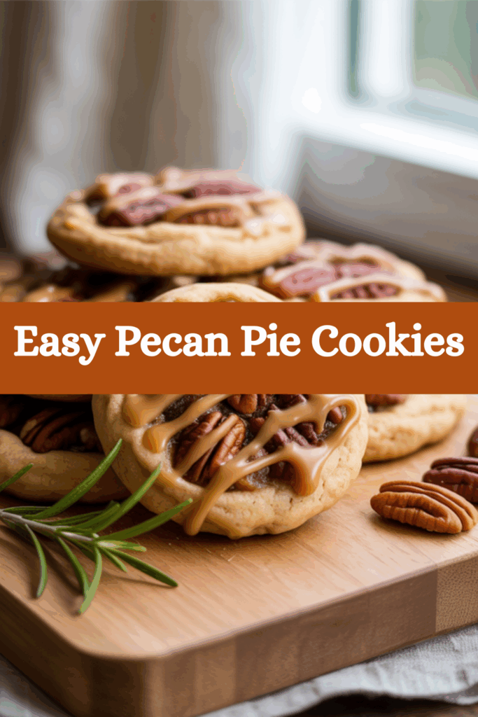 Easy Pecan Pie Cookies
