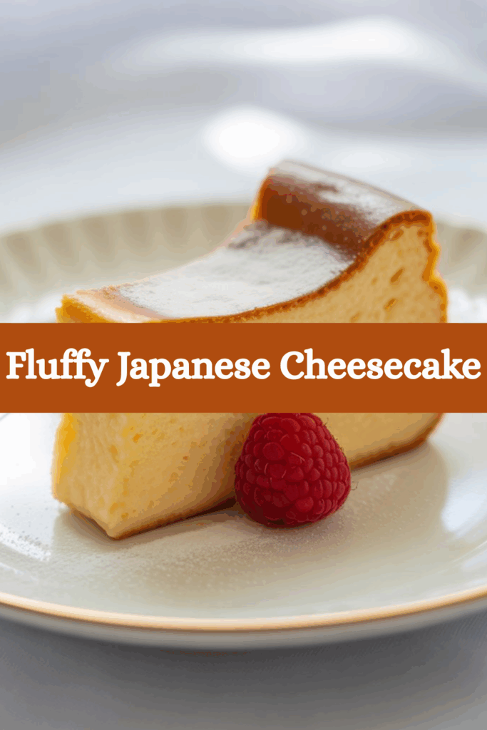 Fluffy Japanese Cheesecake