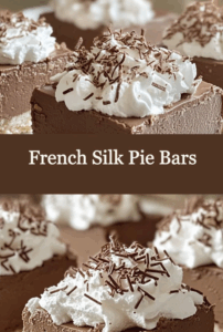 French Silk Pie Bars Recipe
