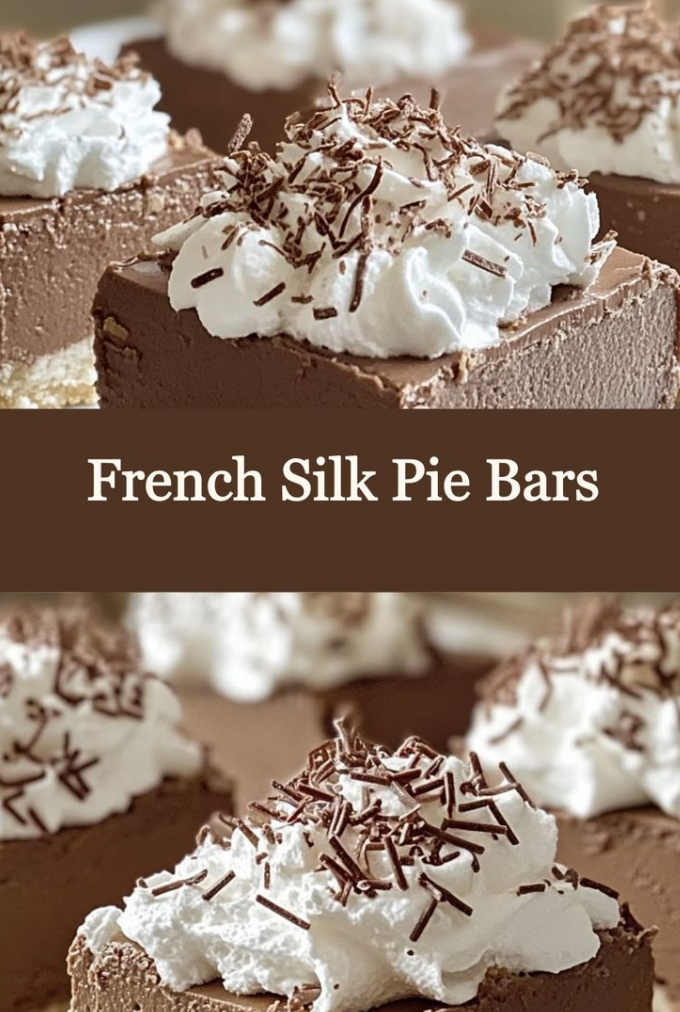 French Silk Pie Bars Recipe