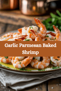 Garlic Parmesan Baked Shrimp