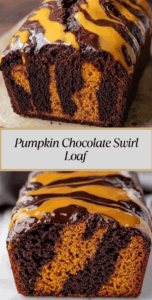 Irresistible Pumpkin Chocolate Swirl Loaf