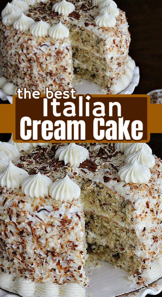 Italian Cream Cake
