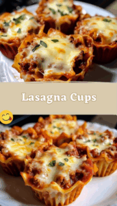 Lasagna Cups