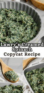 Lawry’s Creamed Spinach Copycat Recipe