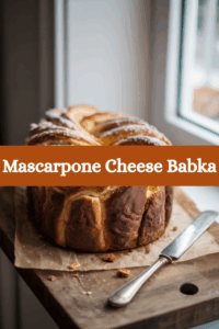 Mascarpone Cheese Babka