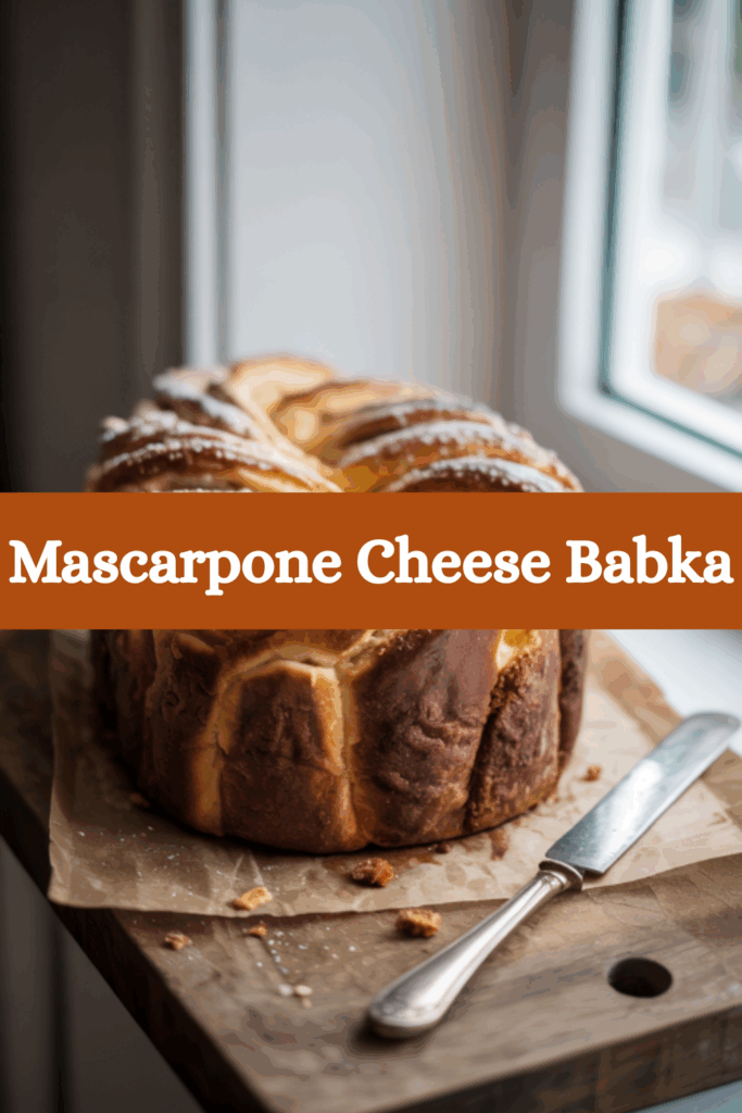 Mascarpone Cheese Babka