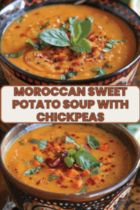 Moroccan Sweet Potato Soup