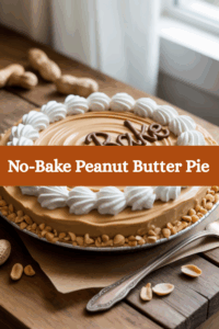 No-Bake Peanut Butter Pie