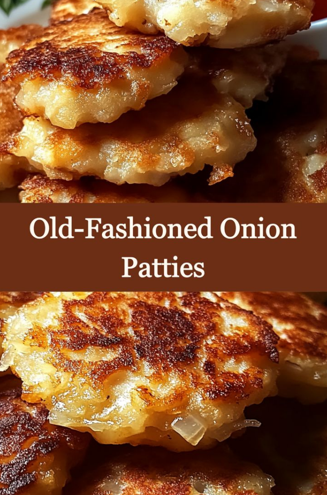 Old-Fashioned Onion Patties