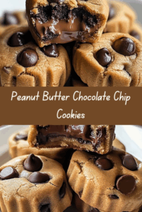 Peanut Butter Chocolate Chip Cookies Recipe