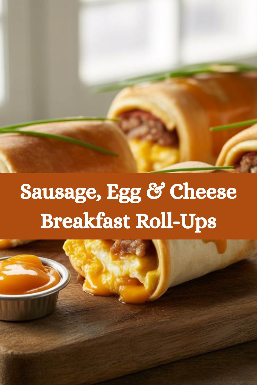Sausage, Egg & Cheese Breakfast Roll-Ups A Delicious Morning Treat
