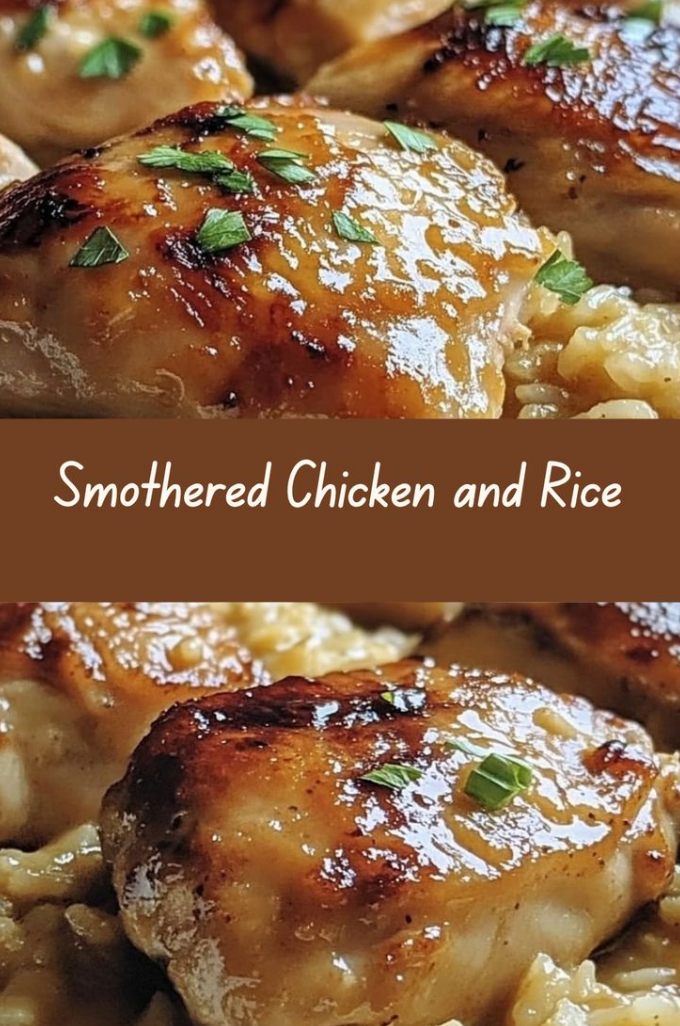 Smothered Chicken & Rice