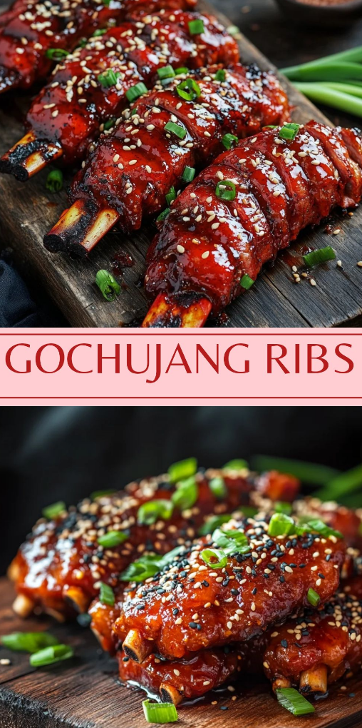 Spicy Gochujang Pork Ribs Recipe